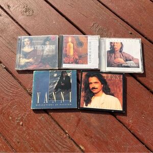 Classical Music And Yanni Five CD Lot Various Artists In Original Jackets